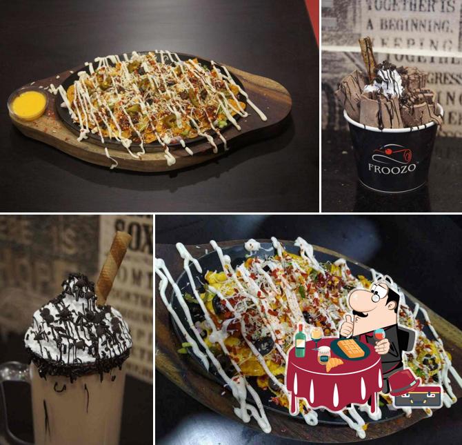 Waffles at Froozo