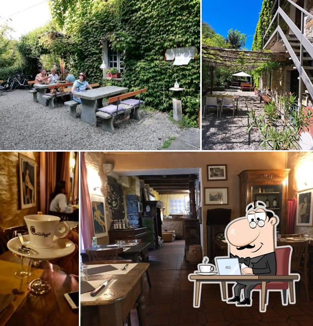 Gli interni di Grotto Al Mater Restaurant