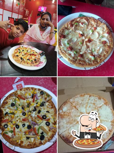 Pick pizza at LAZIZ PIZZA