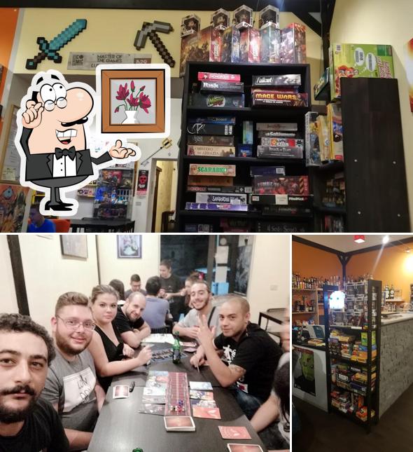 Gli interni di D20 - Ludoteca Gioca e Bevi
