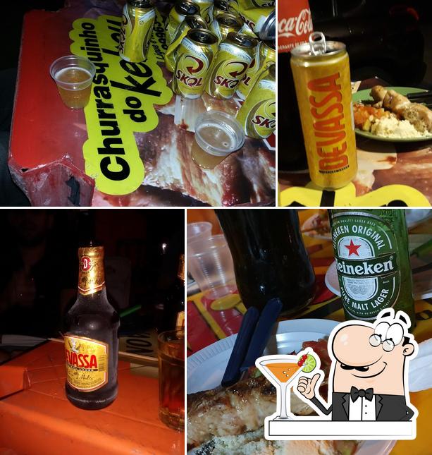 Prove uma bebida do menu