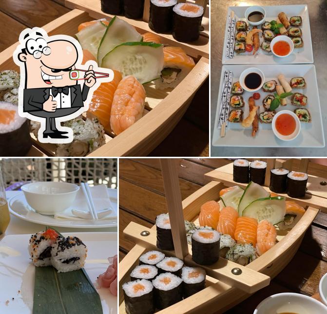 Ordina le varie opzioni di sushi