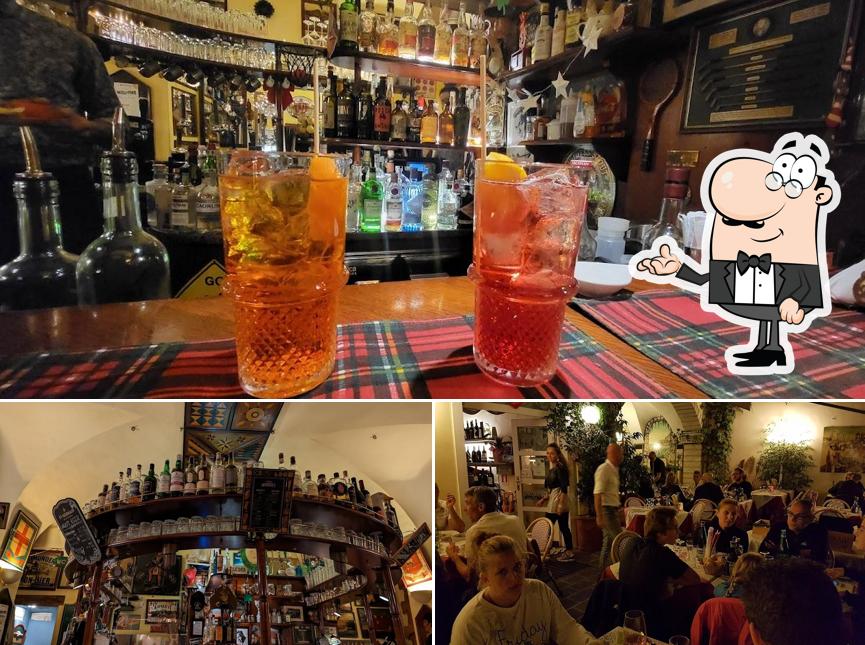 Gli interni di Pub all'Oca