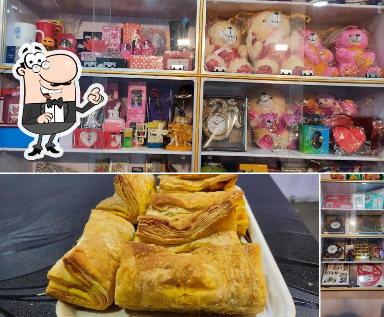 The photo of interior and food at BAKERY Cafe