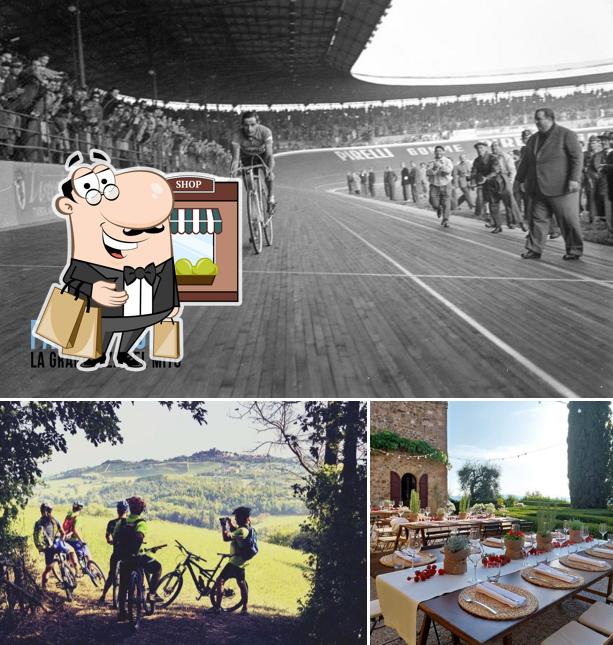 La immagine di esterno e cibo da Borgo di Castellania