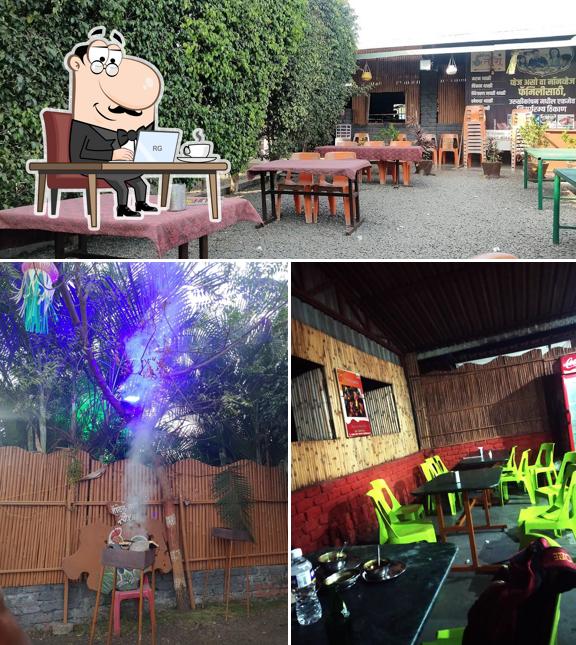 The interior of Hotel Kanchan Tara