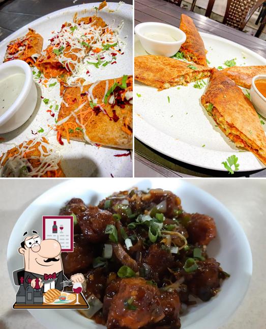 Pick meat meals at Live Dosa