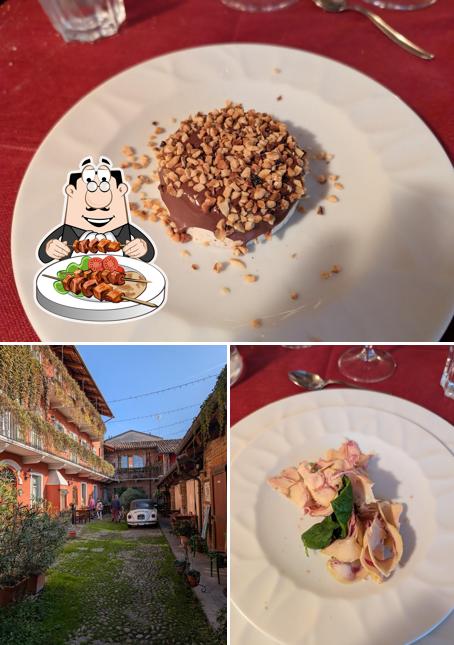 La foto della cibo e esterno di Locanda dei vagabondi
