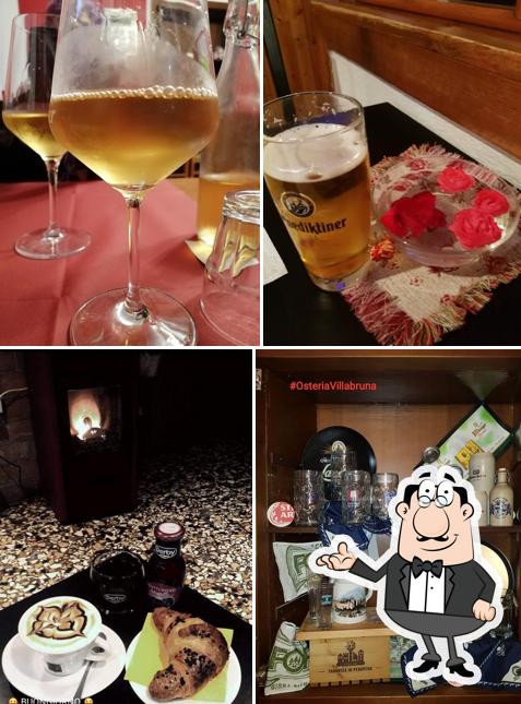 OSTERIA VILLABRUNA si caratterizza per la interni e bevanda
