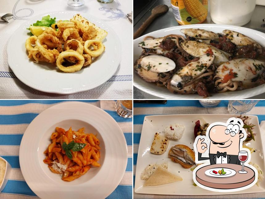 Platti al Osteria Da Roccia