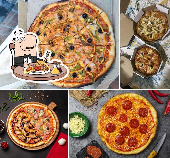 Try out different kinds of pizza