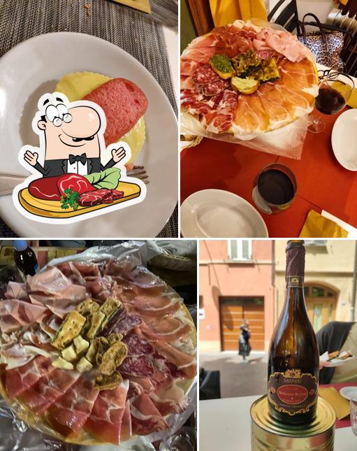 Carpaccio di manzo al Salumeria San Prospero