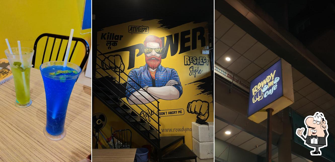 The interior of Rowdy Momo Cafe