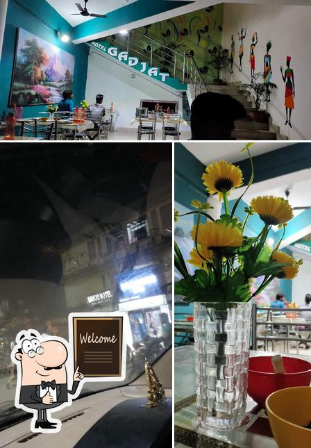 See this pic of Sahu Hotel