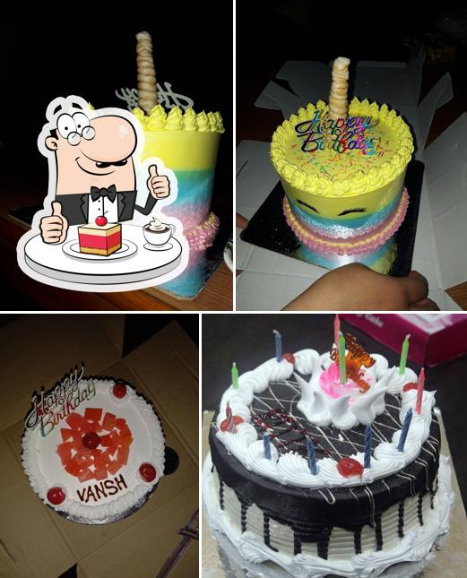 Enjoy one of the desserts