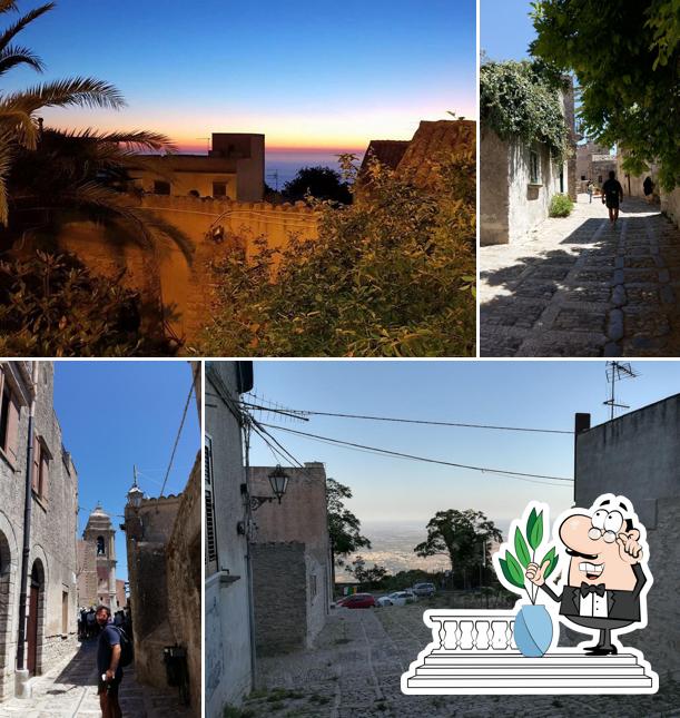 Goditi la vista dagli esterni di Camere di Ulisse - Affitta Camere/Alloggi Erice