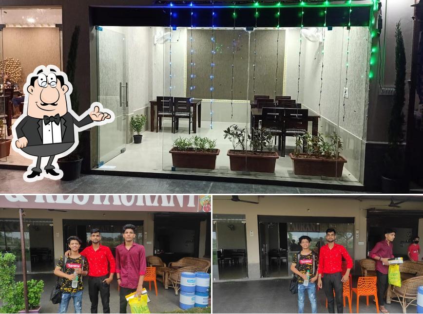The interior of Sanwariya seth Hotel & Restaurant Kuchaman City