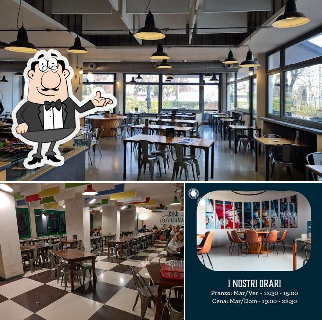 Dai un'occhiata agli interni di Pizzeria Ristorante Officina Cambiano