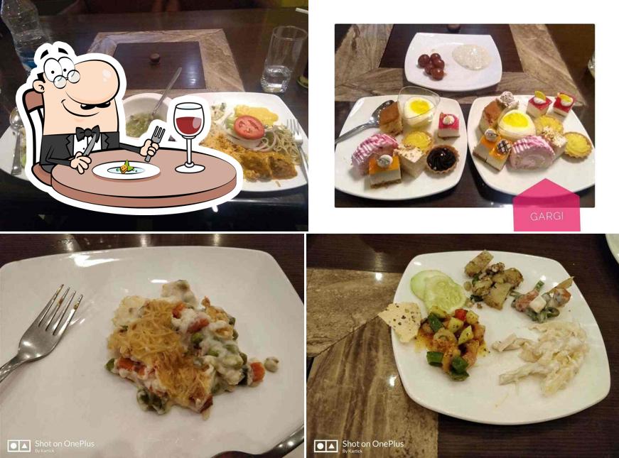 Food at Charcoal Grill