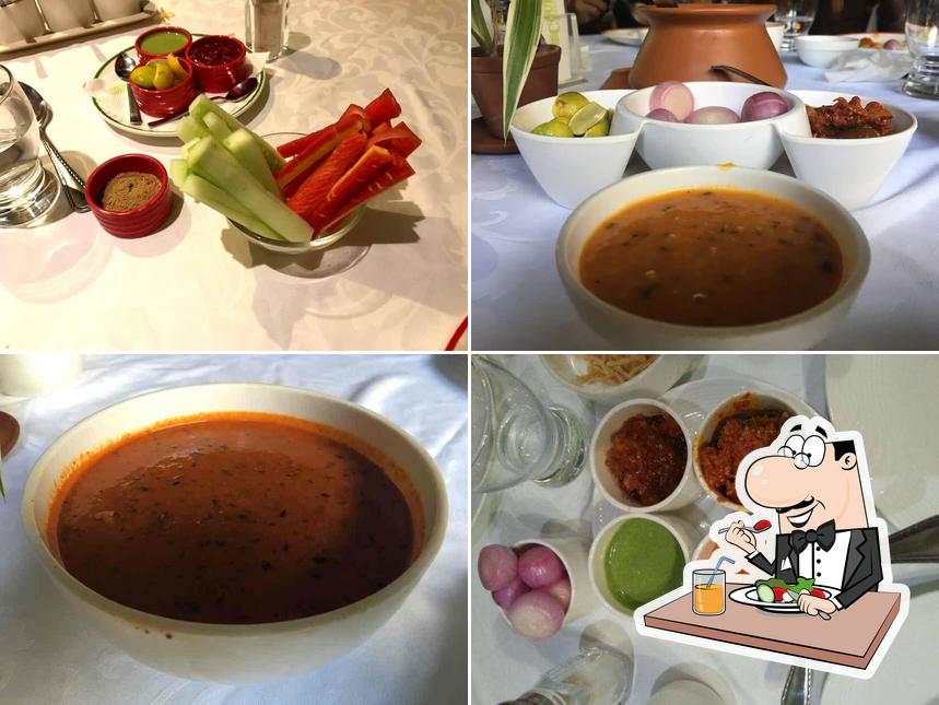 Food at Garden Court Restaurant