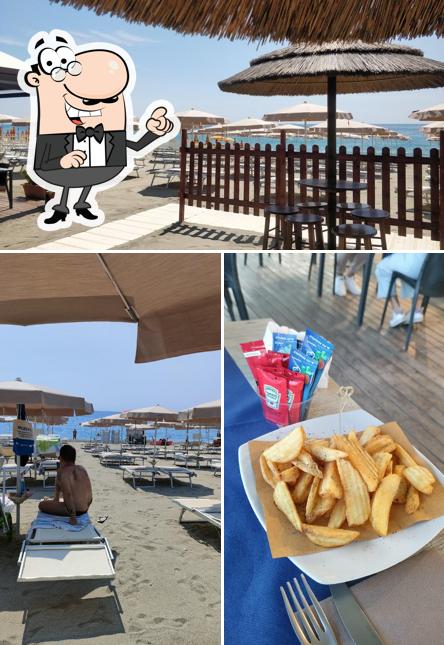 Gli interni di Bali Beach & Restaurant