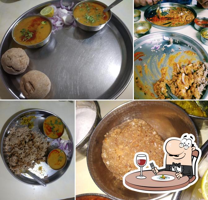 Meals at Bhawani Dal Bati Churma