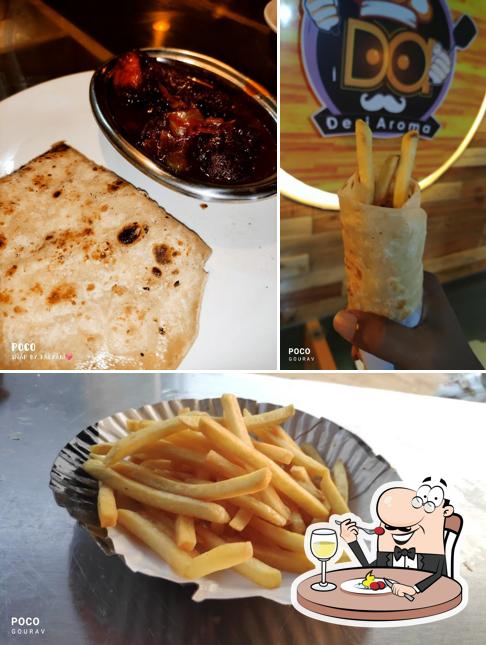 Food at Desi Aroma Restaurant