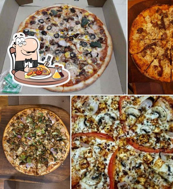 Order different types of pizza