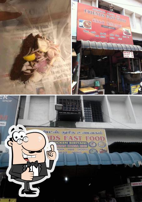 Look at the photo of Friends Fast Food