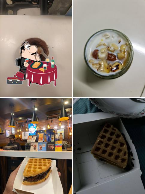 Waffles at Frozen Bottle - Milkshakes, Desserts, and Ice Cream
