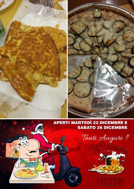 Platti al Pizzeria Il Campetto