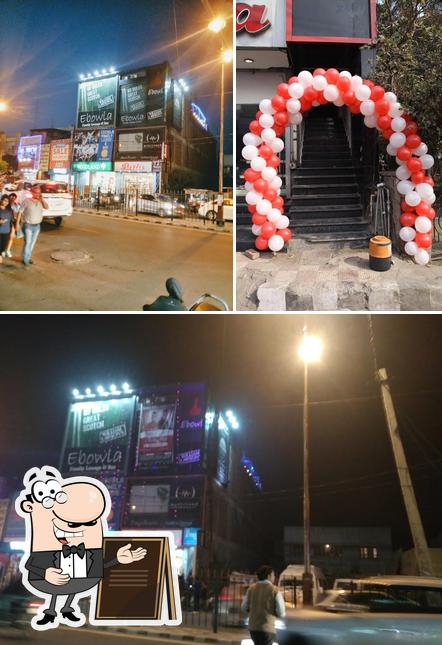 The exterior of Club Ebowla Rohtak