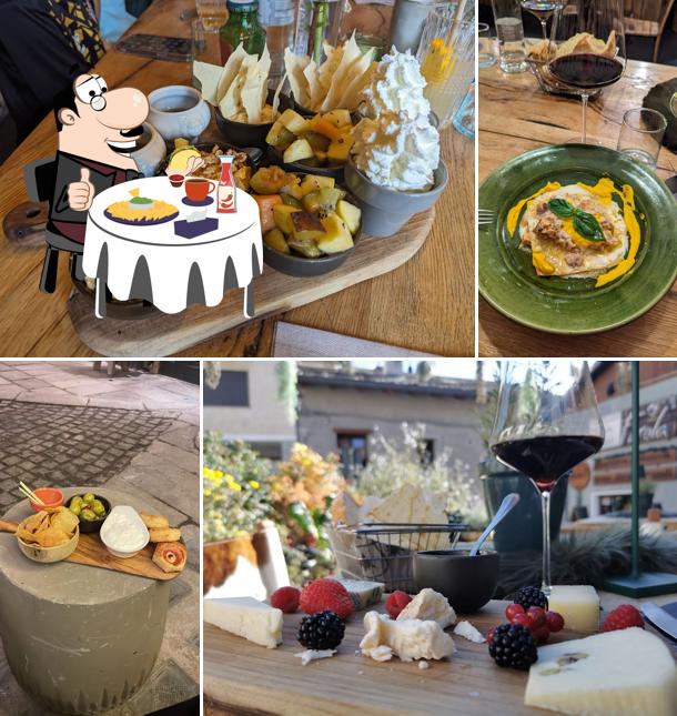 Piatto di formaggi al Farola