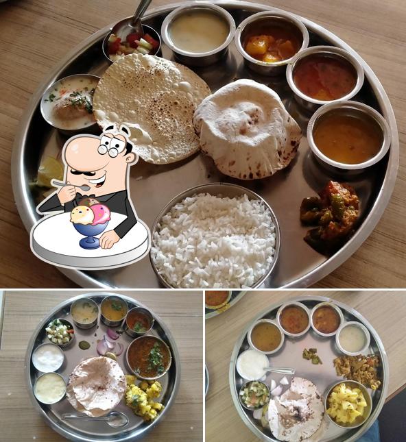 Chetana Dining Hall offers a variety of desserts