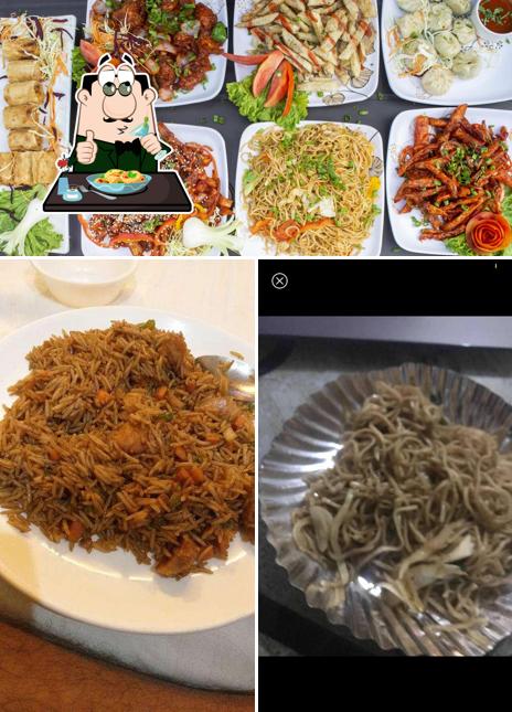 Pulled pork sandwich at China Hot Pot