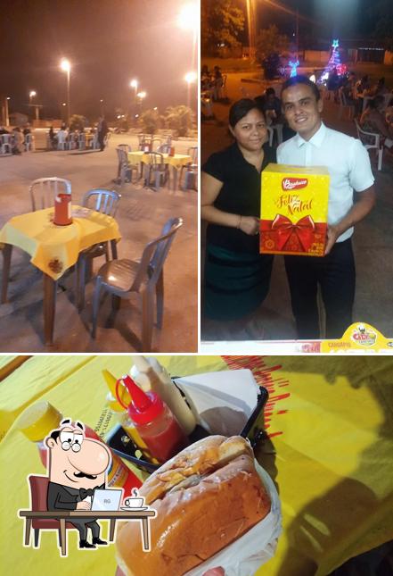 O interior do Cidão Lanches