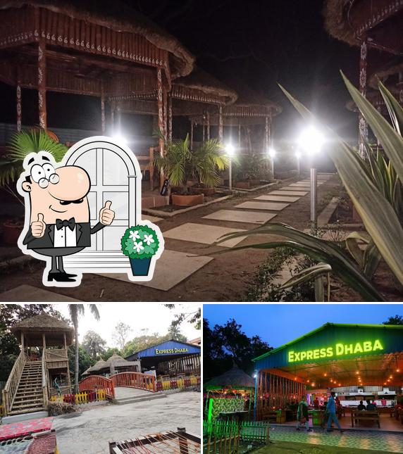 Check out how Express dhaba looks outside
