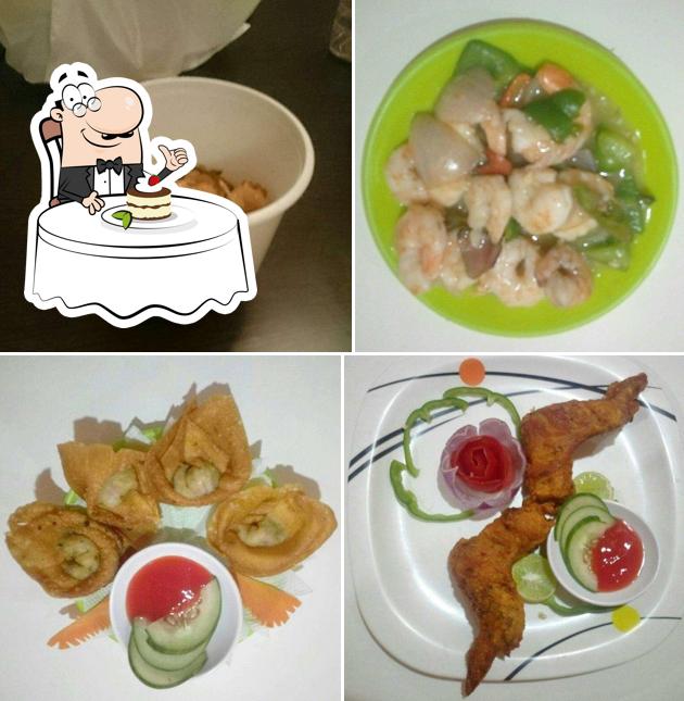 Kenny's Chinese Take Aways provides a variety of desserts