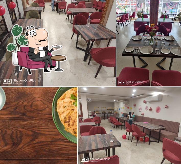 The interior of Meera Olive