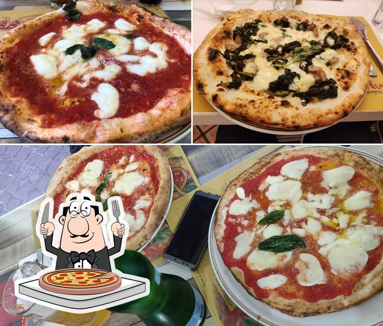 Prenditi tra le molte varianti di pizza