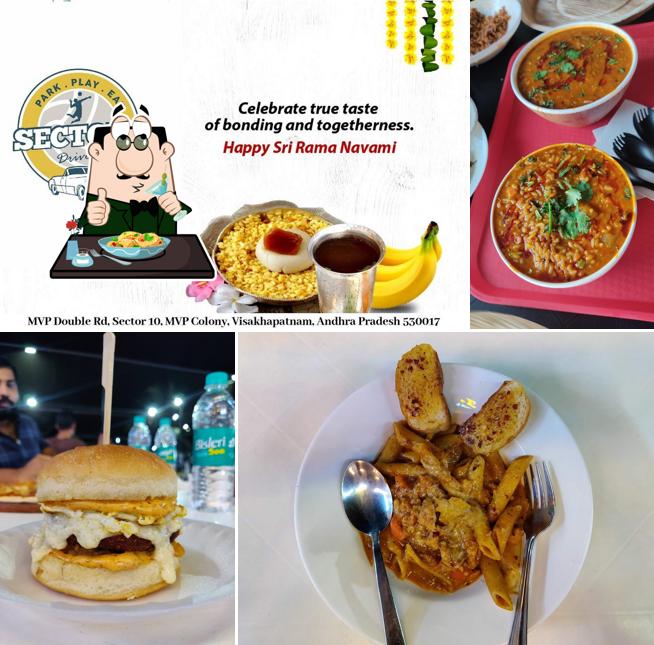 Food at Sector 9 drive-in Visakhapatnam