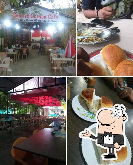 The interior of Sunrise Garden Cafe