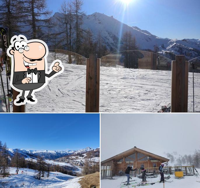 Gli esterni di Rifugio Aquila Nera