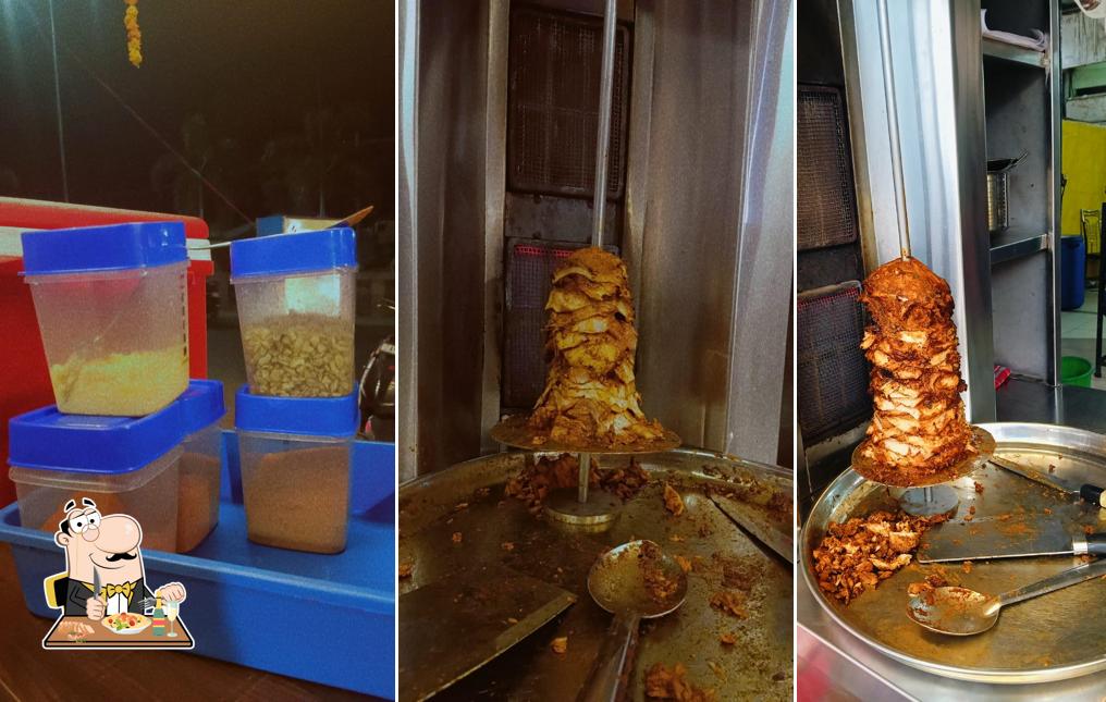 Food at Shawarma Cafe