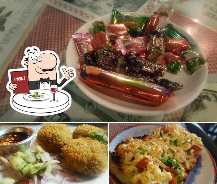 Food at SodaBottleOpenerWala