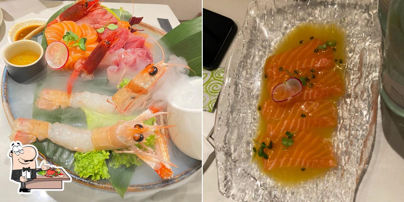 Ishi Oji offre un'ampia selezione di piatti di mare