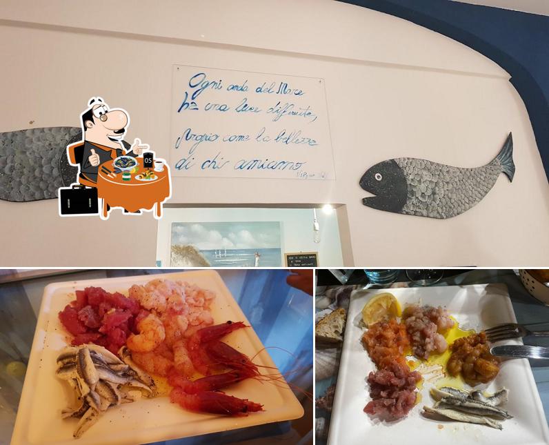 Gli ospiti di Pescheria Mediterraneo possono godersi vari prodotti di cucina di mare
