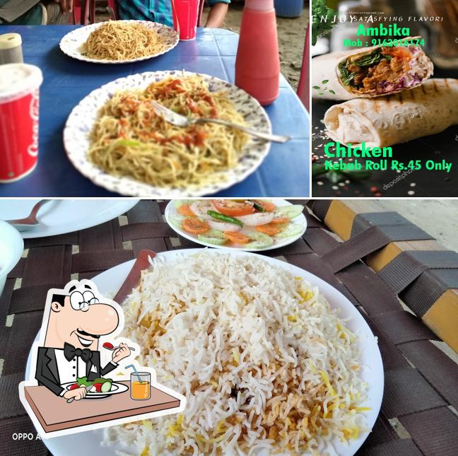 Food at Ambika
