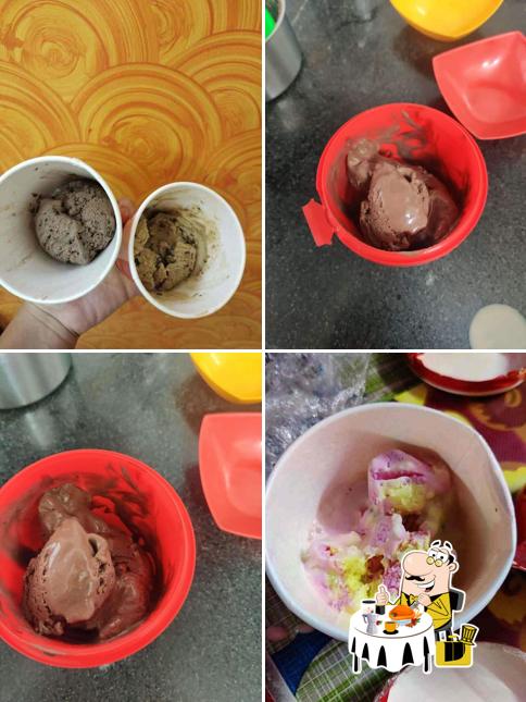 Food at Giani's Icecream Salt Lake