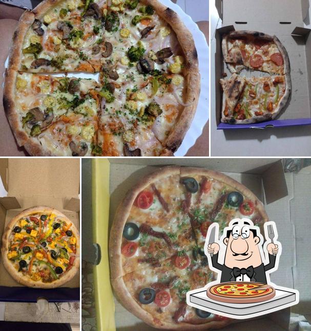 At Olio - The Wood Fired Pizzeria, you can order pizza
